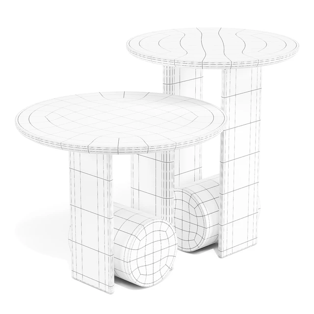 Bonaldo: Element - Side Tables — Descargar
