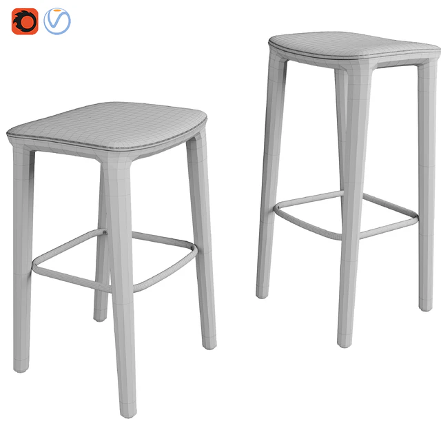 Neva Bar Stool — Скачать