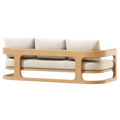 CASSALE SOFA WITH CUSHION INSERTS - 84'' — Вид 2