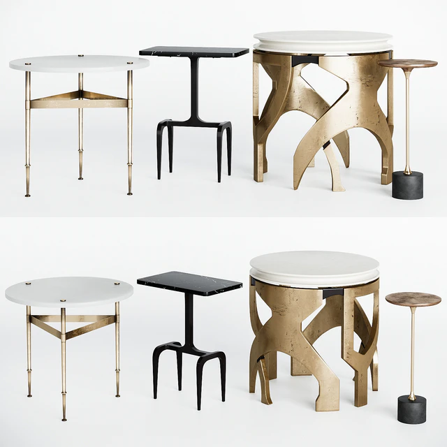 Side tables and accent tables set — Скачать