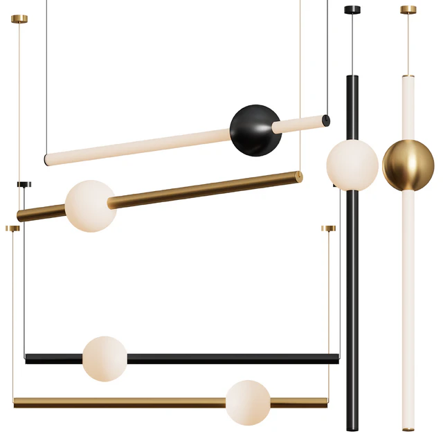 Orion Globe Linear Suspension Light by Lee Broom — Descargar
