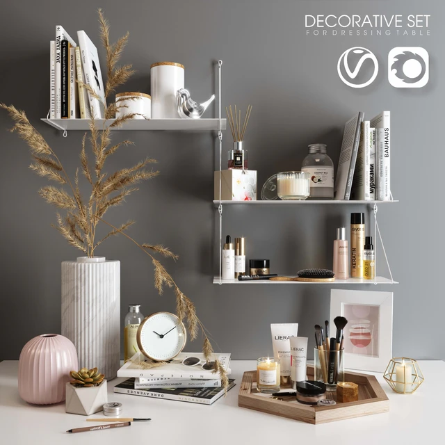Decorative set for dressing table — Descargar
