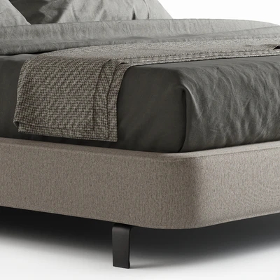 Minotti Tatlin Cover Bed — Ver 3