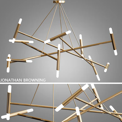 Le Pentagone Chandelier by Jonathan Browning — Скачать