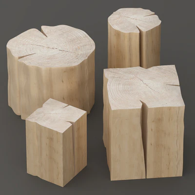 Set of tables from stumps. — Ver 1