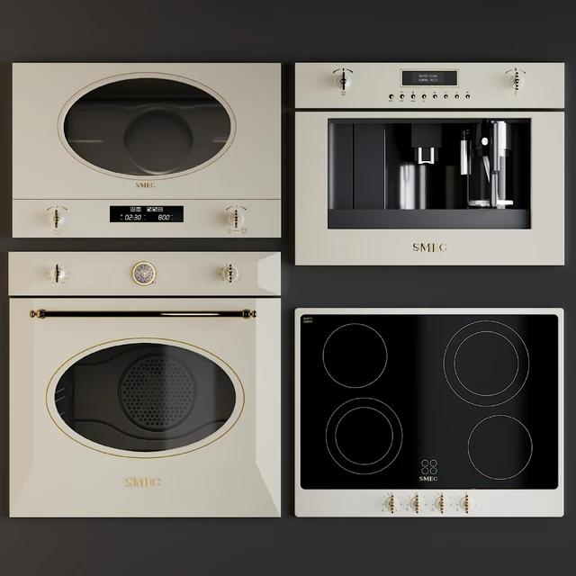 Kitchen Appliances Smeg Colonial — Descargar