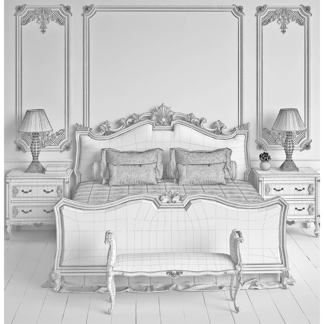 Angelo Cappellini Wagner Bedroom — Скачать