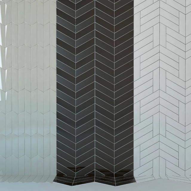 Плитка Equipe Chevron Wall SET — Скачать