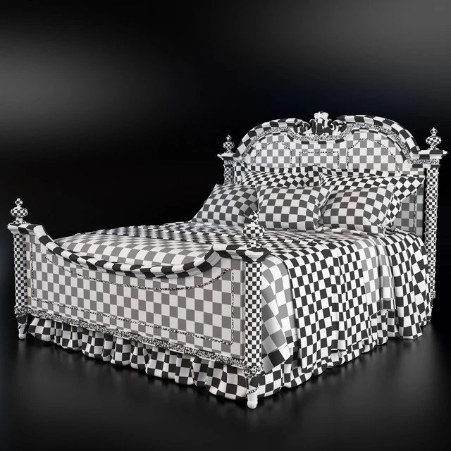 Кровать Riva Mobili D'arte коллекции Hermitage — Скачать