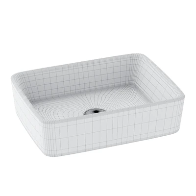 Washbasin Ceramica Nova Element CN6037 — Ver 2