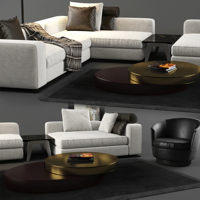 Minotti set 01 — Скачать