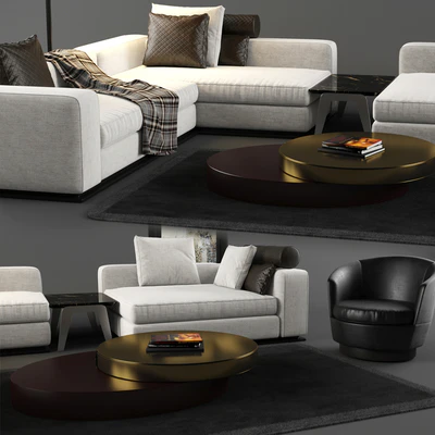 Minotti set 01 — Вид 2