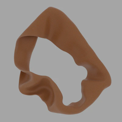 Light sculpture Vargov Design - Ribbon (wall) — Ver 3