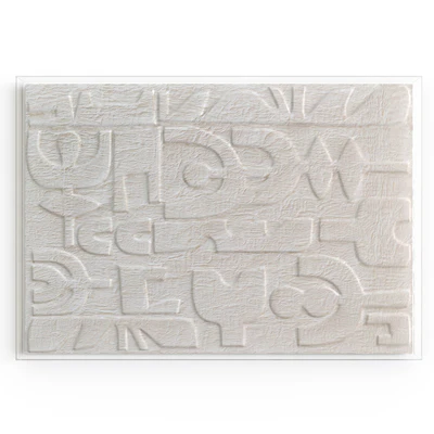 Corrugated paper wall decor Urbino, La Redoute — Ver 2