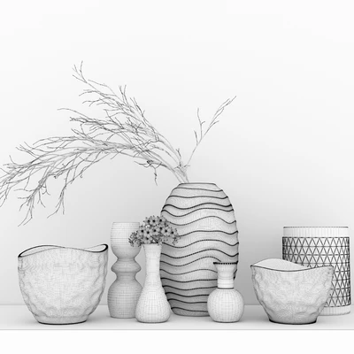 Decor set Kelly Hoppen 4 / decorative set — Ver 2