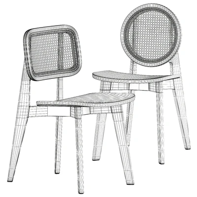 CANE CHAIR – 01, CANE CHAIR – 02 — Вид 2