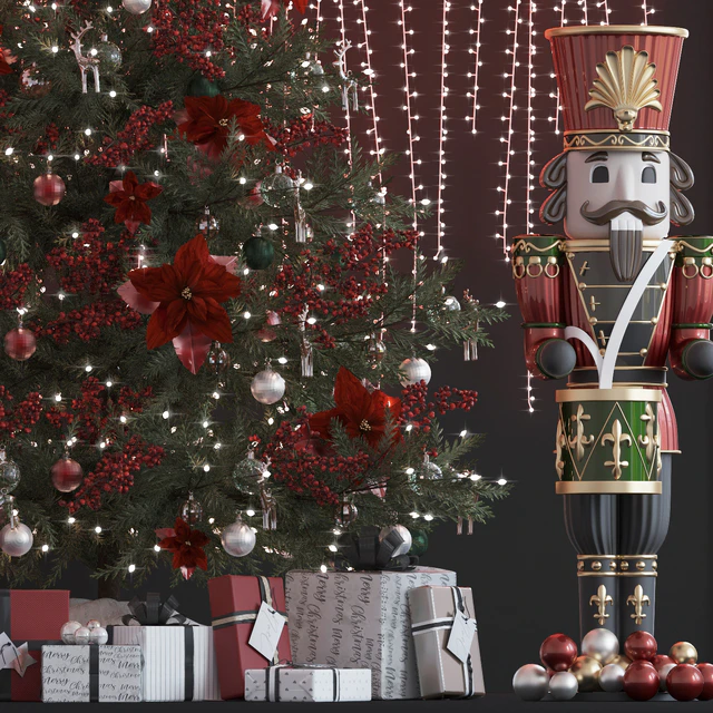 Christmas Tree 16. Vray — Скачать