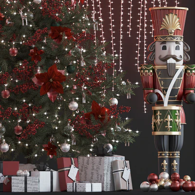 Christmas Tree 16. Vray — Вид 2