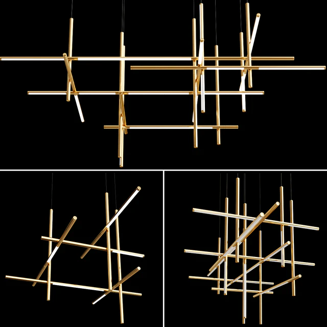 Labyrinth Intersections Chandelier — Descargar