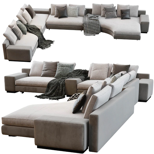 Minotti daniels sofa — Descargar