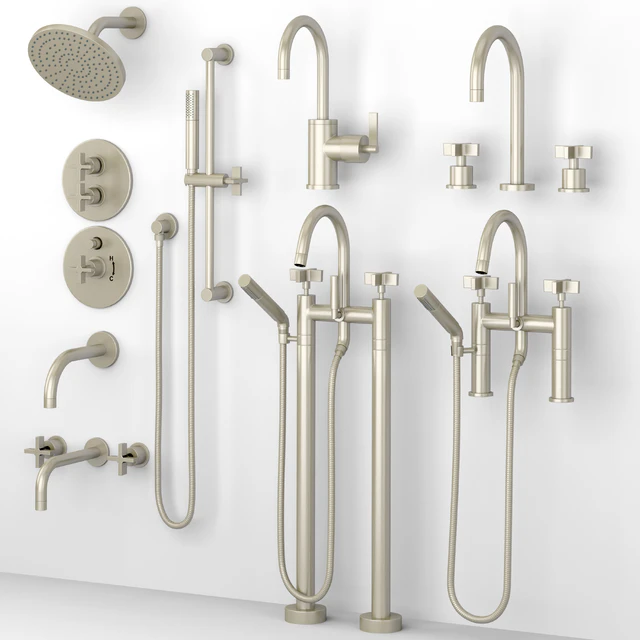 Rejuvenation West Slope set faucets and bath shower — Descargar