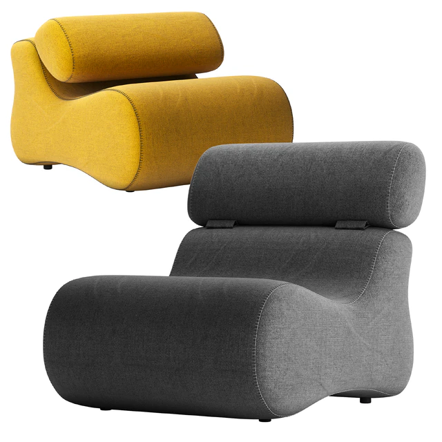 Armchair CLUB by LA FORMA — Descargar