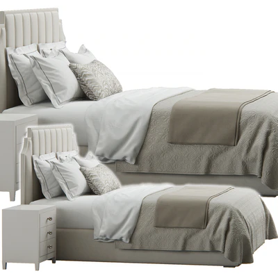 Princeton Step Rectangular Upholstered Bed — Вид 2