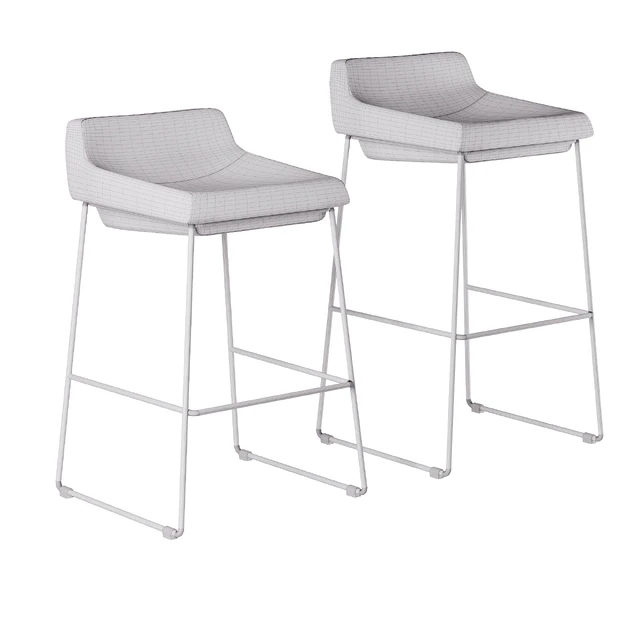 Bar and semi-bar stool Concepto COMFY — Descargar