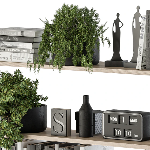 Decorative Set on Shelves and Decor objects - Set 11 — Descargar