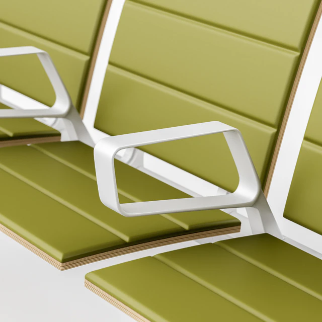 Poltrona Frau Flair Airport Seating System Green — Скачать