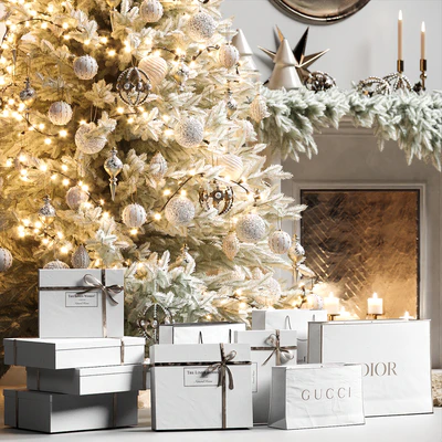 Christmas tree with fireplace 2 — Ver 2