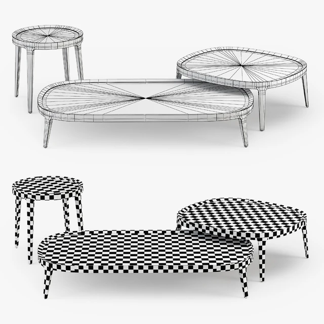 Potocco Spring coffee table set — Descargar