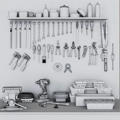 garage tools set 1 — Вид 2