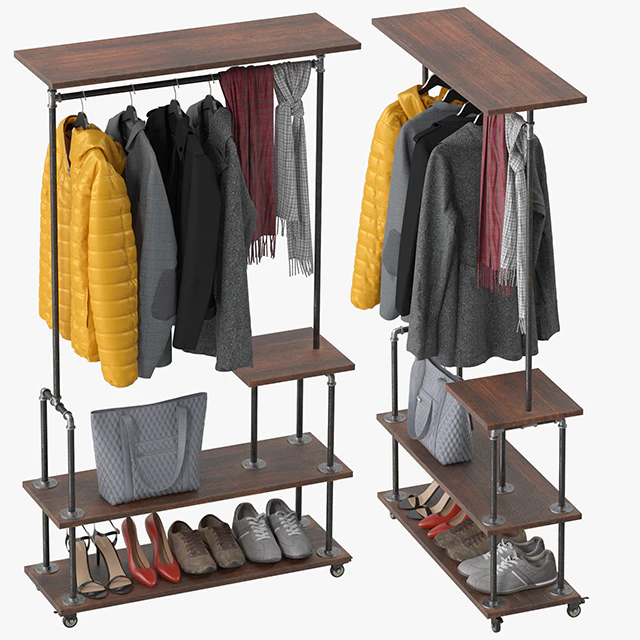 Industrial Clothing Rack — Скачать