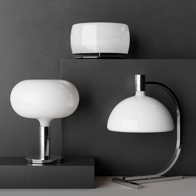 Three table lamps Nemo — Descargar