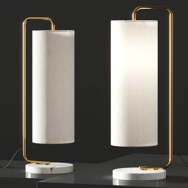 Crate and Barrel Oralee Glass Cylinder Table Lamp — Скачать