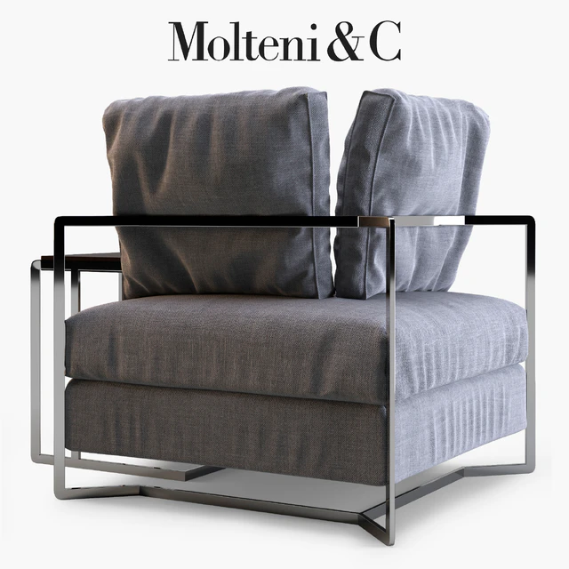 Molteni Large armchair — Скачать