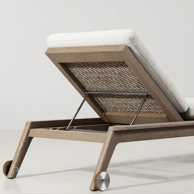 MALTA TEAK CHAISE — Ver 2