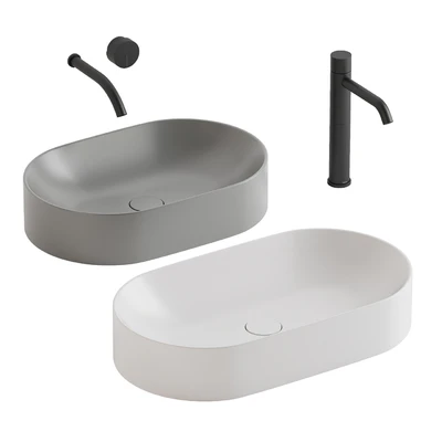 Nic Pin washbasins + Falper — Вид 1
