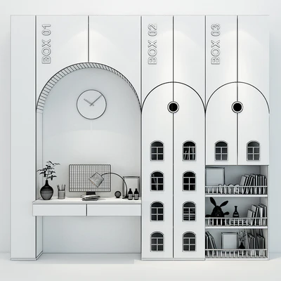 Furniture for a children 0196 — Вид 2