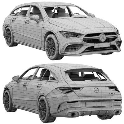 Mercedes-Benz AMG CLA 35 Shooting Brake — Вид 3