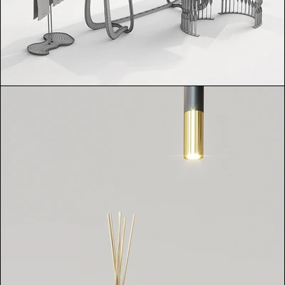 SINUOUS DRESSING TABLE — Ver 2