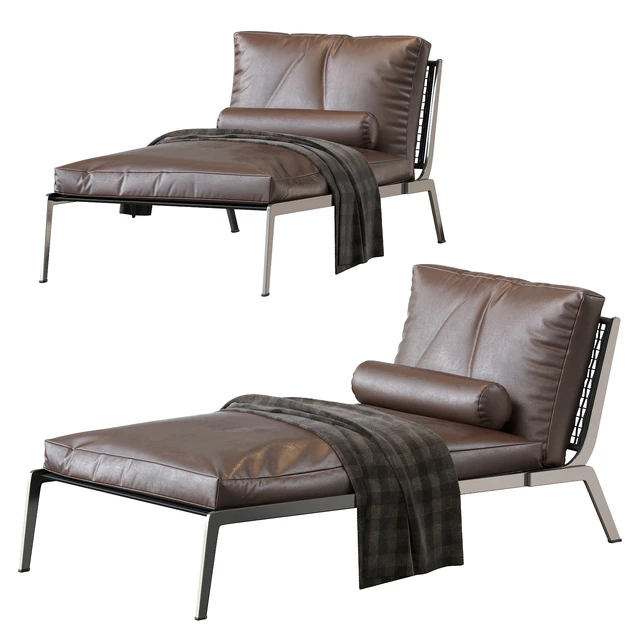 Chaiselongue Flexform Happy — Скачать