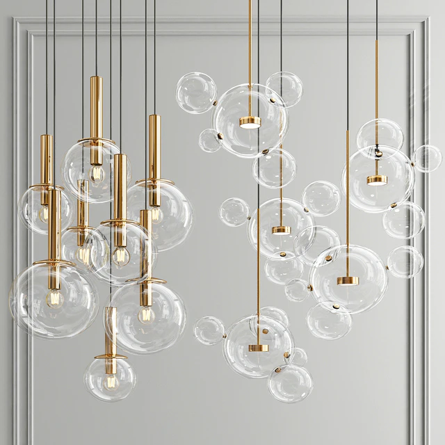Sonneman & Giopato Bolle Chandelier — Download