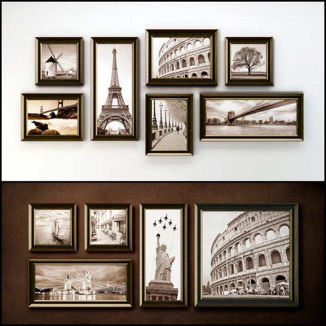 The picture in the frame. 108 Collection frame (26 paintings 6 combinations) — Descargar