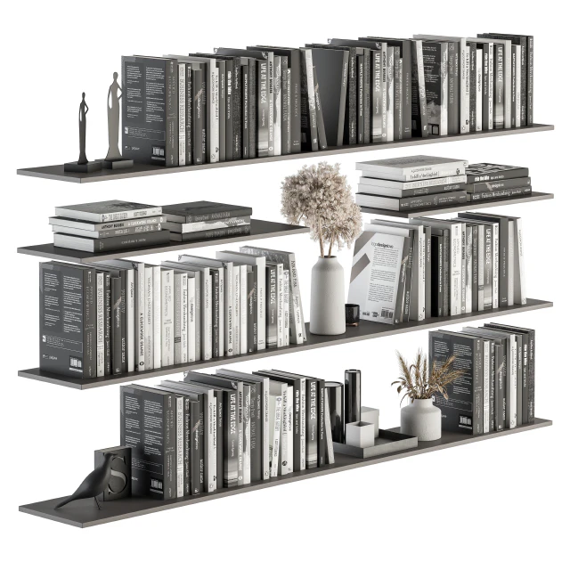 Decorative Set on Shelves and Decor objects - Set 07 — Descargar