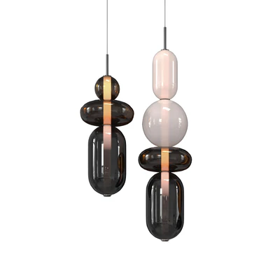Pebbles cor pendant — Ver 2