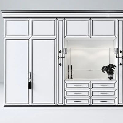 Wardrobe in the bedroom 1 — Ver 2