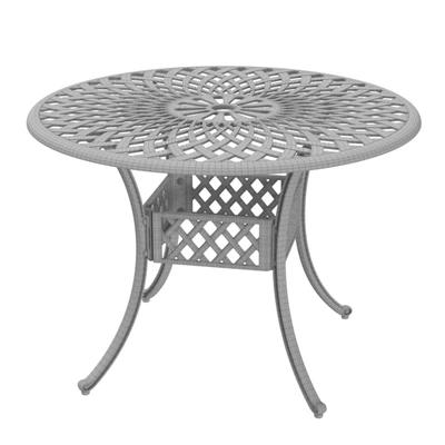 Уличный Стол - Kinger Home - 41" Aiden Round Patio Table — Вид 2