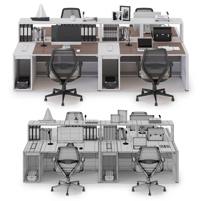 Office workspace LAS LOGIC (v5) — Вид 2